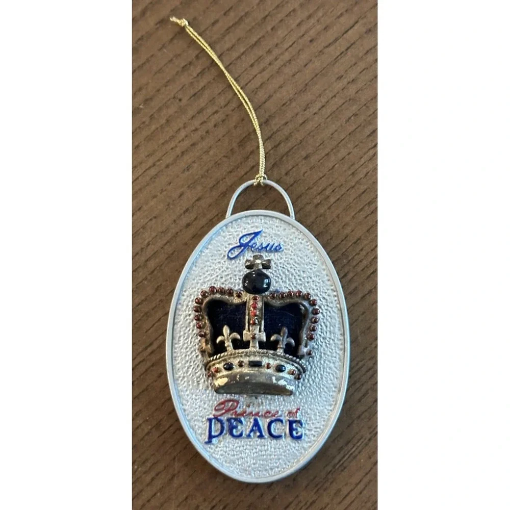 2001 Prince of Peace Crown Ornament Christ the‎ Great